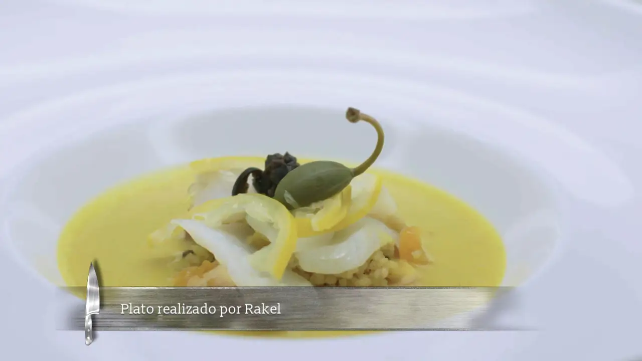 Plato realizado por Rakel