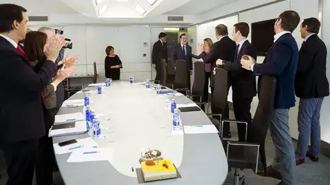 Tarta por el cumpleaños de Rajoy Tarta por el cumpleaños de Rajoy