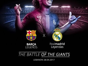 El Clásico entre leyendas de Real Madrid y Barcelona, anunciado por Ronaldinho