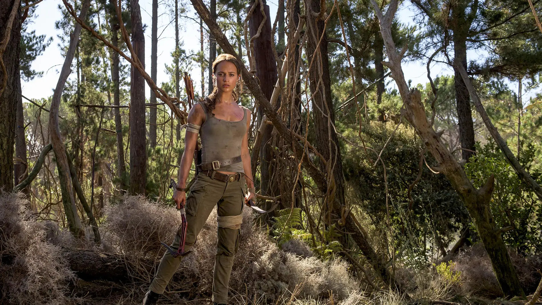 Alicia Vikander en 'Tomb Raider'