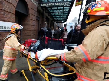 Incendio en el mercado Chelsea de Nueva York