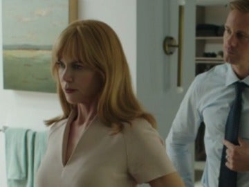 Nicole Kidman y Alexander Skarsgard en 'Big Little Lies'
