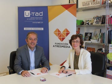 La Fundación ATRESMEDIA y el Centro Universitario U-tad alcanzan un acuerdo para becar a alumnos con discapacidad en Animación 3D 
