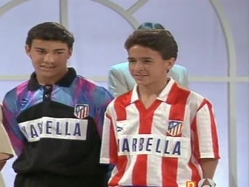 Raúl, del Atlético cuando era pequeño Raúl, del Atlético cuando era pequeño