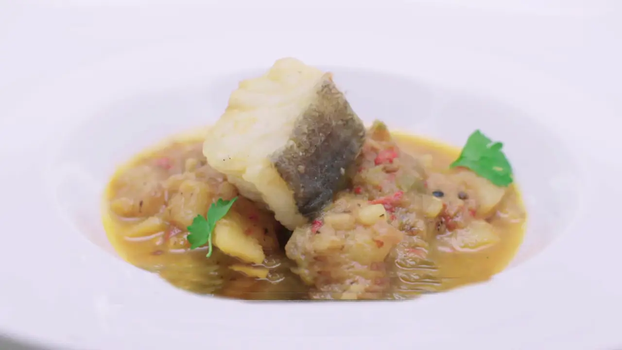 Patata, bacalao y alcachofas