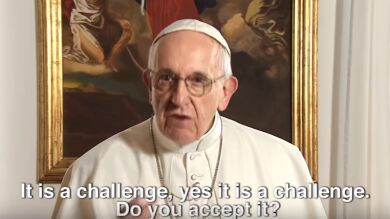 El Papa reta a los jóvenes a que trabajen por un mundo mejor: 