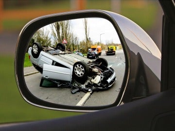 Imagen de un accidente de tráfico