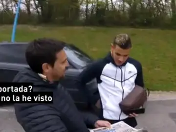 Theo Hernández, preguntado por el interés del Real Madrid Theo Hernández, preguntado por el interés del Real Madrid
