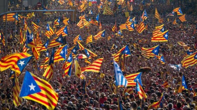 CUP reparte 250.000 papeletas con la pregunta sobre el referéndum como acto de 