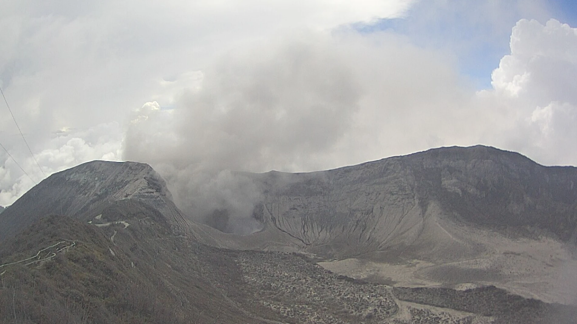 Vista del Volcán Turrialba Vista del Volcán Turrialba