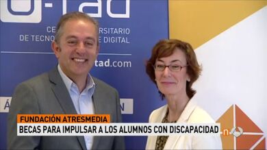 La Fundación Atresmedia y el Centro Universitario U-tad darán becas a alumnos con discapacidad en Animación 3D 
