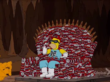 Cabecera 'Juego de Tronos' de 'Los Simpson' Cabecera 'Juego de Tronos' de 'Los Simpson'
