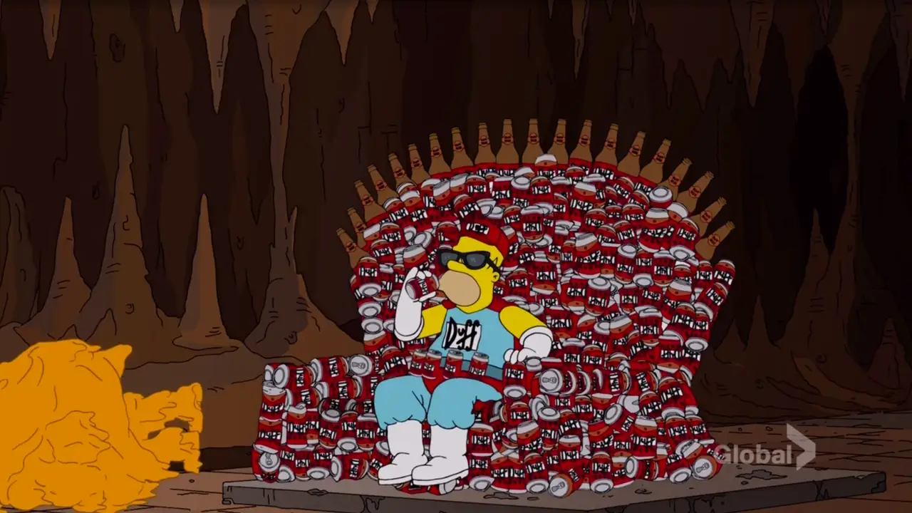 Cabecera 'Juego de Tronos' de 'Los Simpson'