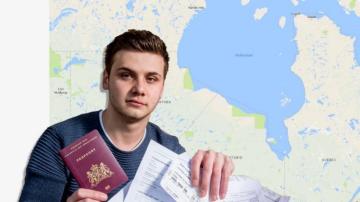 Milan Schipper acaba en Canadá cuando creyó estar viajando hacia Australia