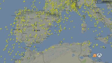 ¿Cómo se controlan los aviones para que lleguen sin problema a su destino?