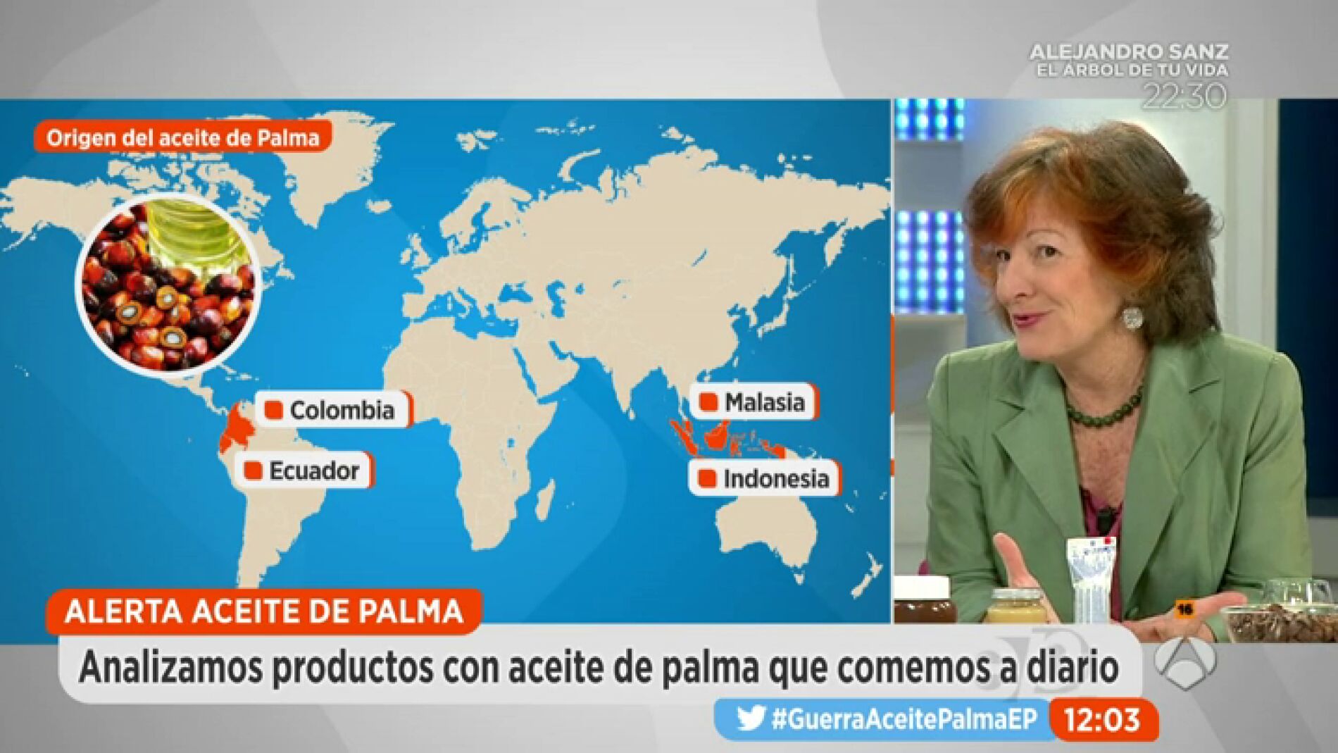 Frame 156.394285 de: "Tomar aceite de Palma desde ni&ntilde;o nos vuelve m&aacute;s proclives a sufrir ciertas enfermedades"