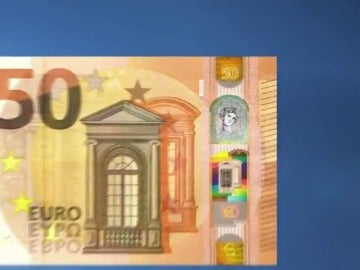 Frame 62.637222 de: Así es el nuevo billete de 50 euros que entra en vigor este martes
