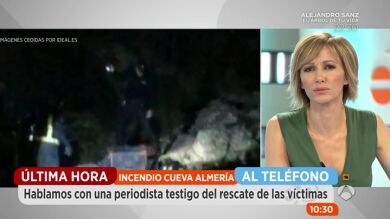 Una testigo del rescate de las víctimas de Almería: 