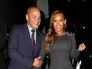 Stephen Belafonte y Melanie B Stephen Belafonte y Melanie B