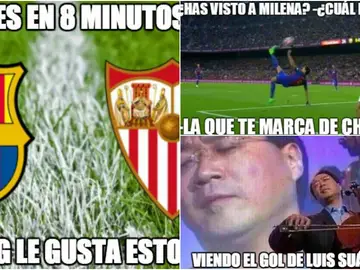 Los 'memes' del Barcelona-Sevilla Los 'memes' del Barcelona-Sevilla