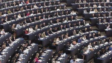 Vista general del Parlamento Europeo en Estrasburgo 