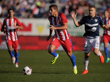 Theo Hernández, en un partido con el Atlético de Madrid Theo Hernández, en un partido con el Atlético de Madrid
