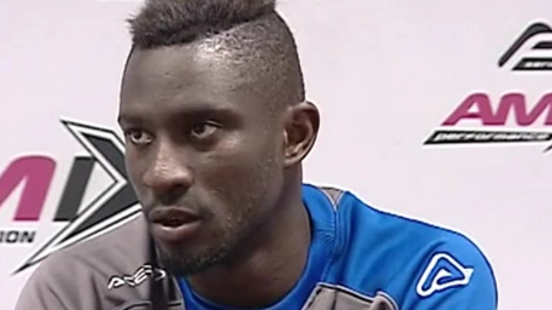 Cheikh Saad, delantero del CD Eldense Cheikh Saad, delantero del CD Eldense