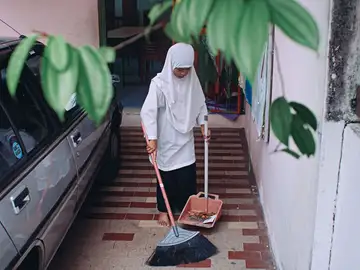 Una niña de Malasia Una niña de Malasia