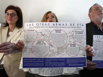Firmantes del manifiesto 'Por un fin de ETA sin impunidad' Firmantes del manifiesto 'Por un fin de ETA sin impunidad'