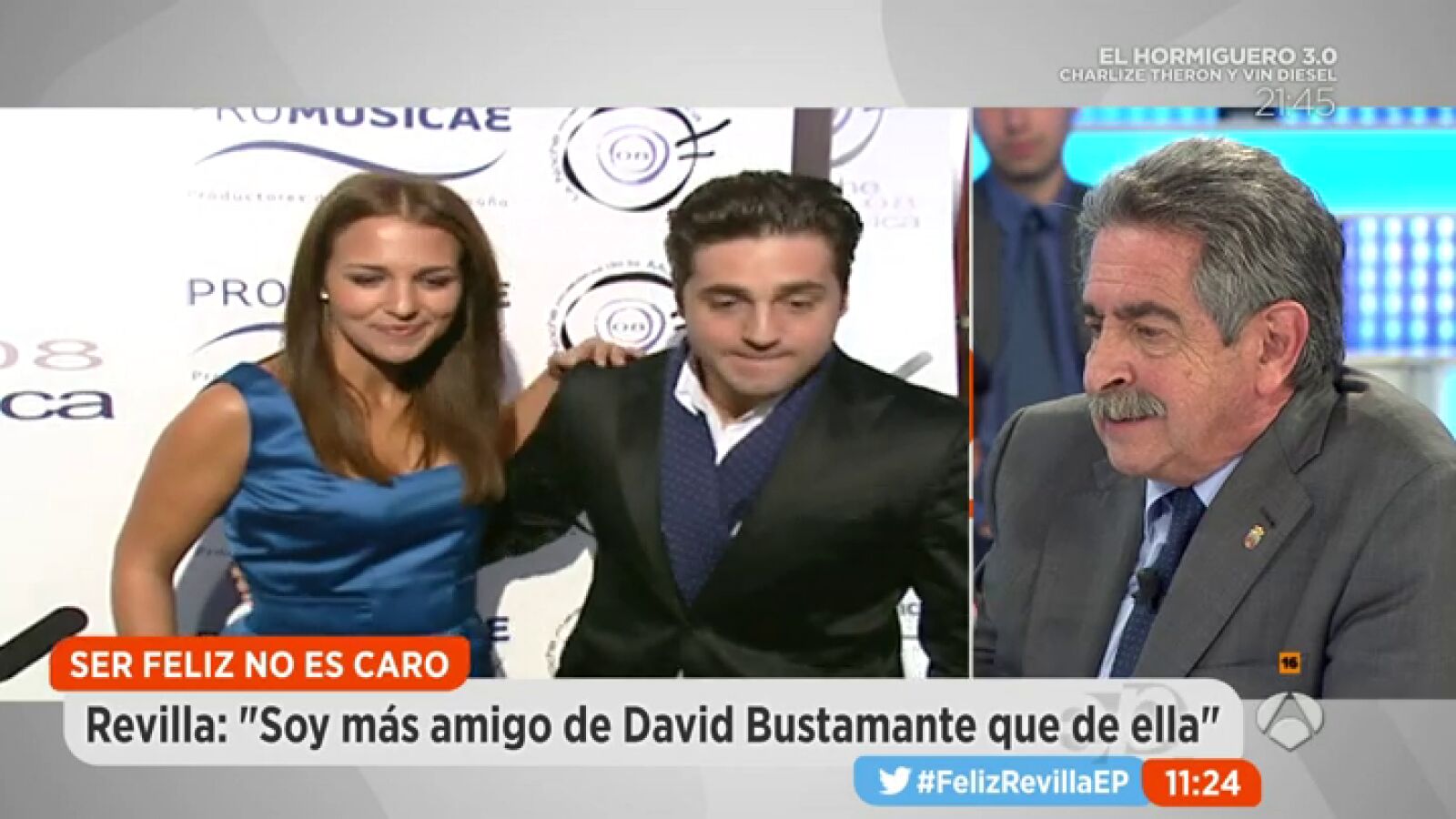 Miguel Ángel Revilla sobre la separación de Paula Echeverría y David Bustamante: 