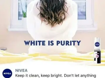 Campaña de Nivea 'El blanco es pureza' Campaña de Nivea 'El blanco es pureza'