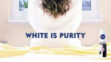 Campaña de Nivea 'El blanco es pureza'