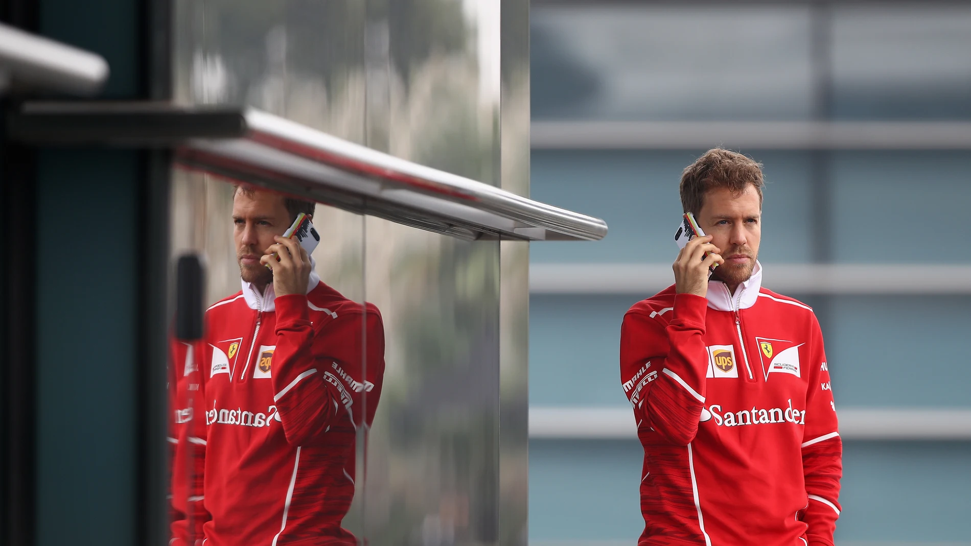 Vettel, en el trazado de Shanghái