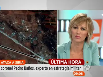 El coronel Baños, sobre el ataque a Siria El coronel Baños, sobre el ataque a Siria