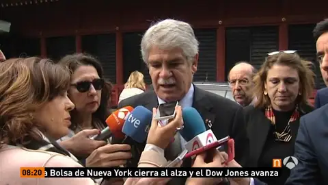 Alfonso Dastis reacciones al ataque en Siria Alfonso Dastis reacciones al ataque en Siria