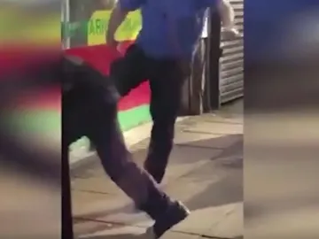 agresión de un conductor de autobús agresión de un conductor de autobús