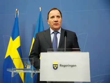 El primer ministro sueco, Stefan Löfven El primer ministro sueco, Stefan Löfven