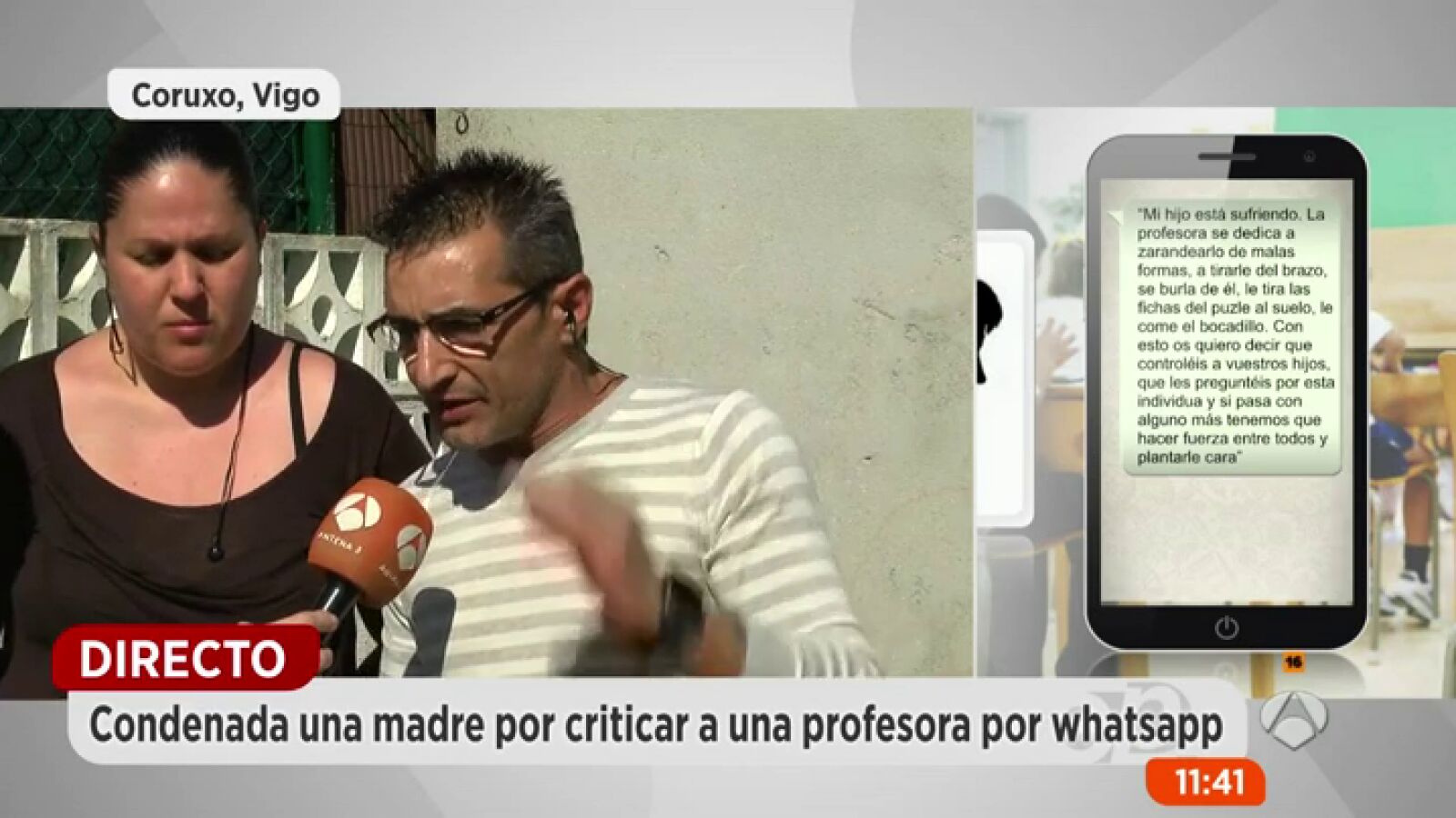 Condenan a una madre que acusó de maltrato a la profesora de su hijo mediante un grupo de Whatsapp 