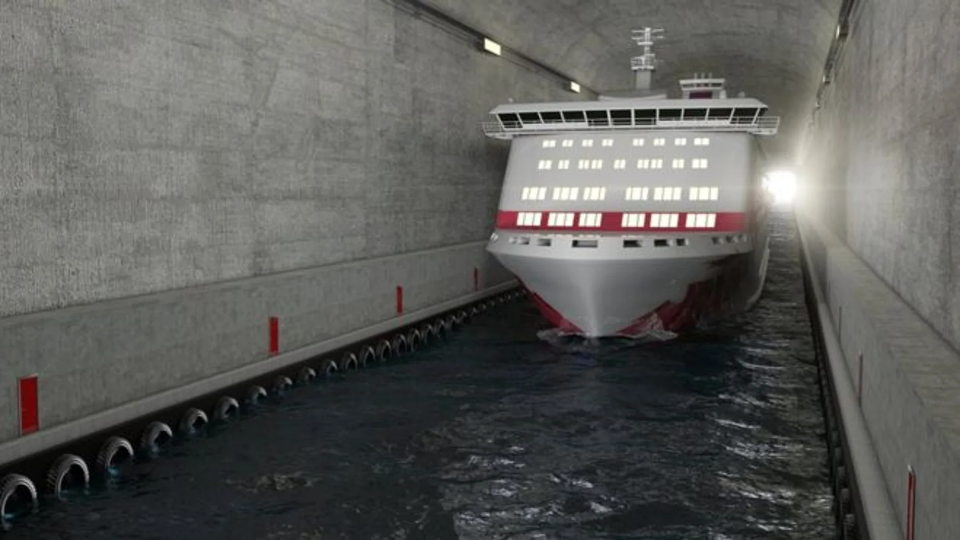 Noruega construirá un túnel para barcos Noruega construirá un túnel para barcos