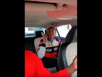 La mujer que ha amenazado al conductor de Uber La mujer que ha amenazado al conductor de Uber