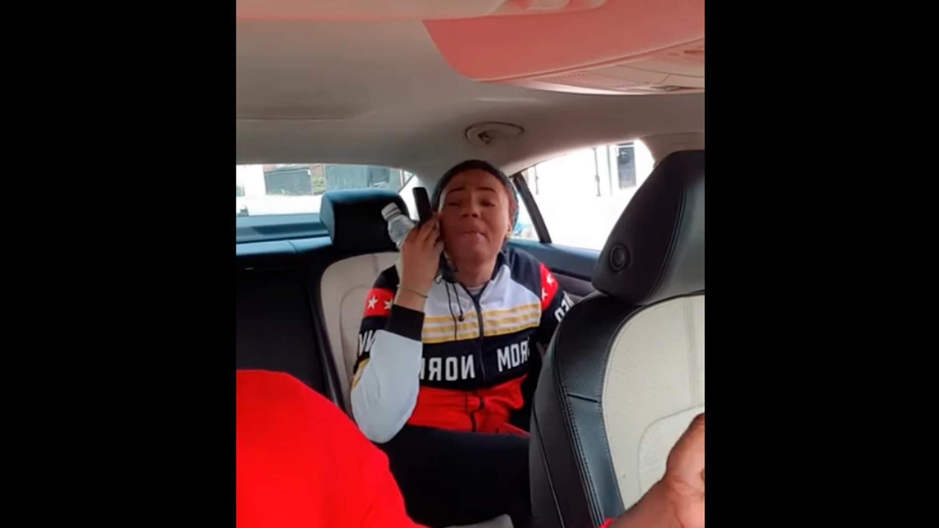 La mujer que ha amenazado al conductor de Uber La mujer que ha amenazado al conductor de Uber