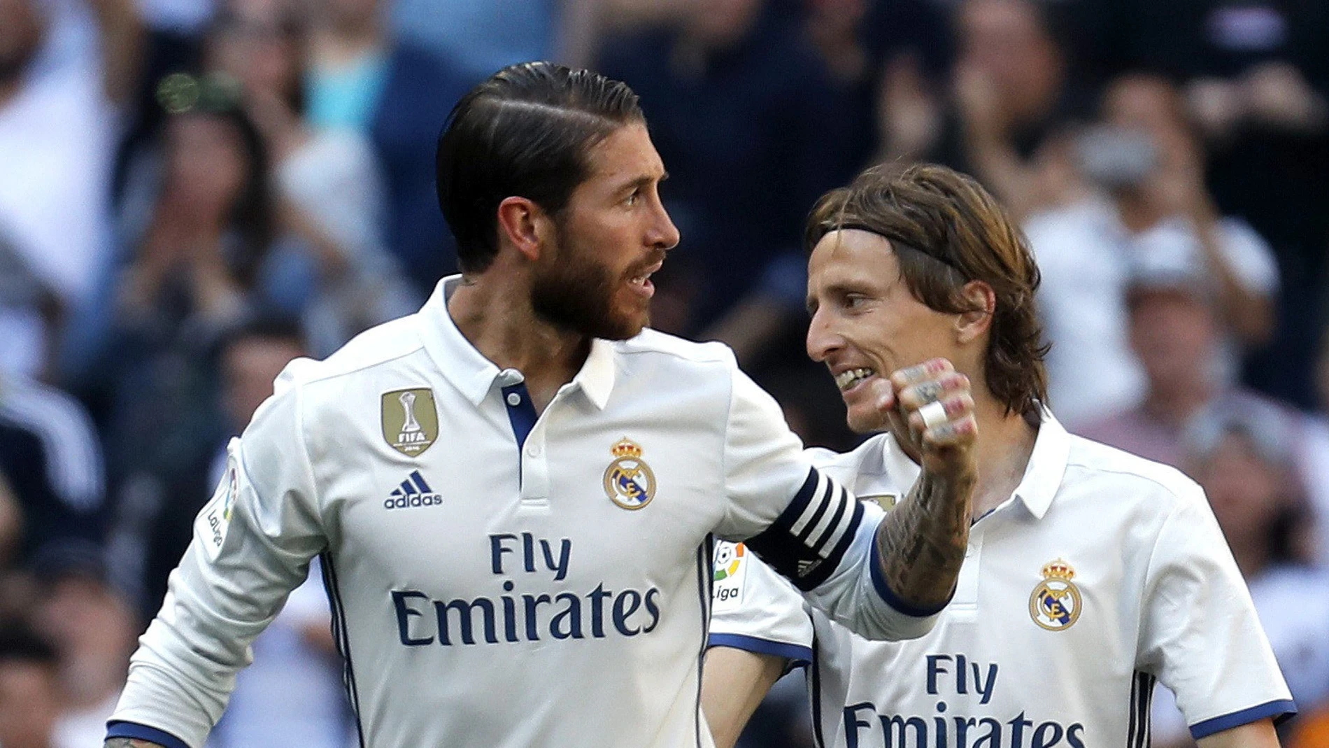 Sergio Ramos, durante un partido con el Real Madrid Sergio Ramos, durante un partido con el Real Madrid
