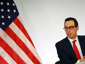 El secretario del Tesoro de EEUU, Steve Mnuchin El secretario del Tesoro de EEUU, Steve Mnuchin
