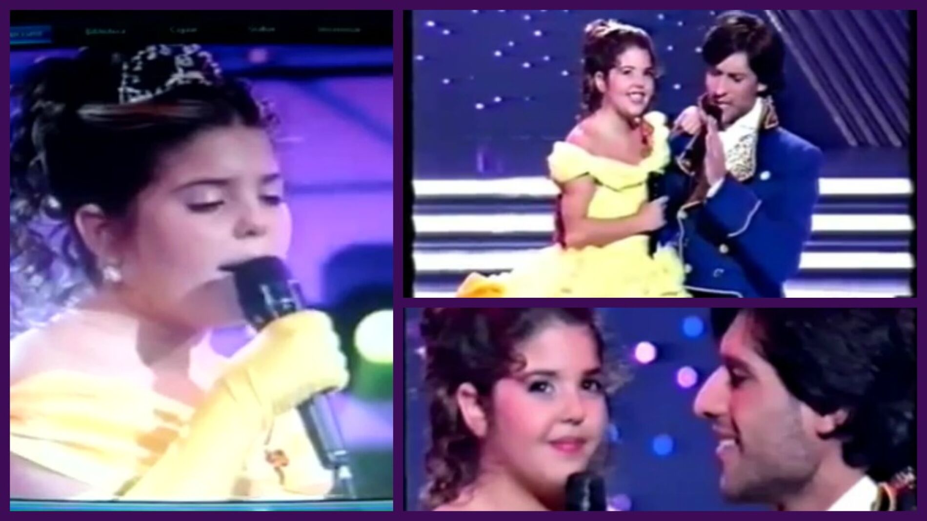 Libertad Fajardo deslumbraba en 'Menudas Estrellas'