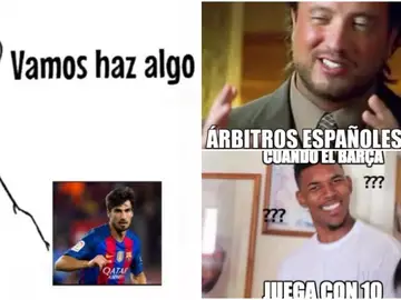 Los 'memes' del Málaga-Barça Los 'memes' del Málaga-Barça