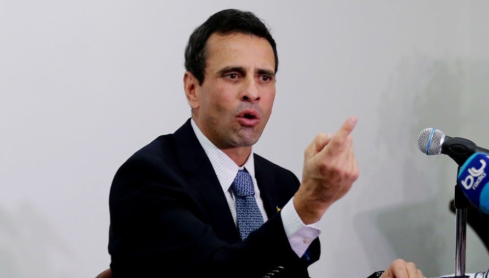 El líder opositor venezolano Henrique Capriles.