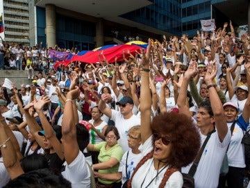 disturbios en Caracas