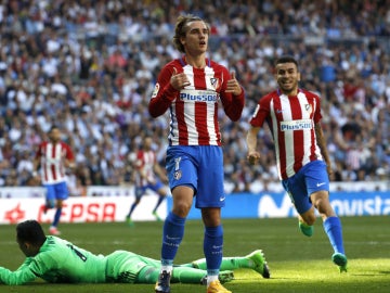 Griezmann celebra un gol