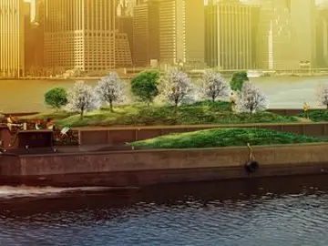 El primer huerto flotante del mundo El primer huerto flotante del mundo