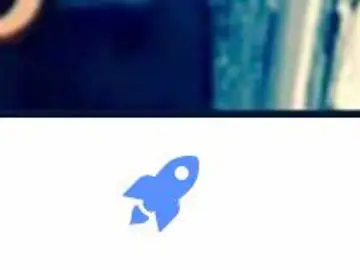 Icono cohete Facebook Icono cohete Facebook